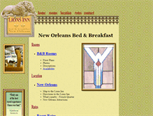 Tablet Screenshot of lionsinn.com